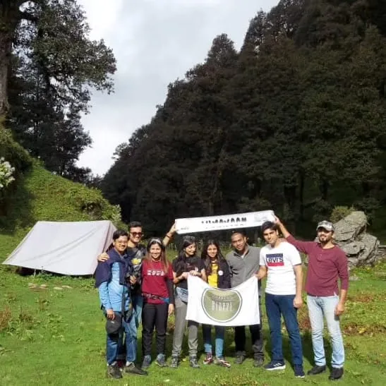 HimAvaan Himachal trekking and camping moment