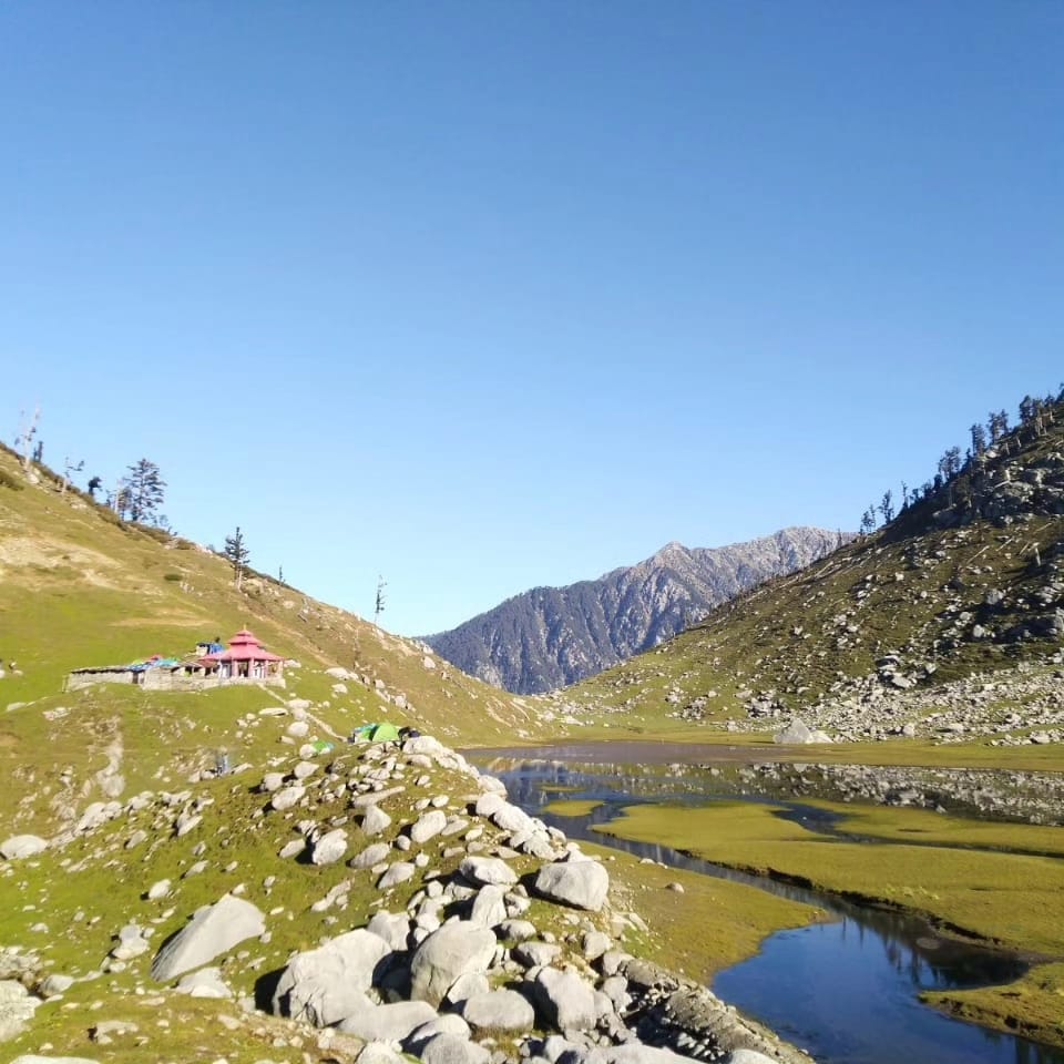 HimAvaan Himachal Pradesh trekking and camping moment