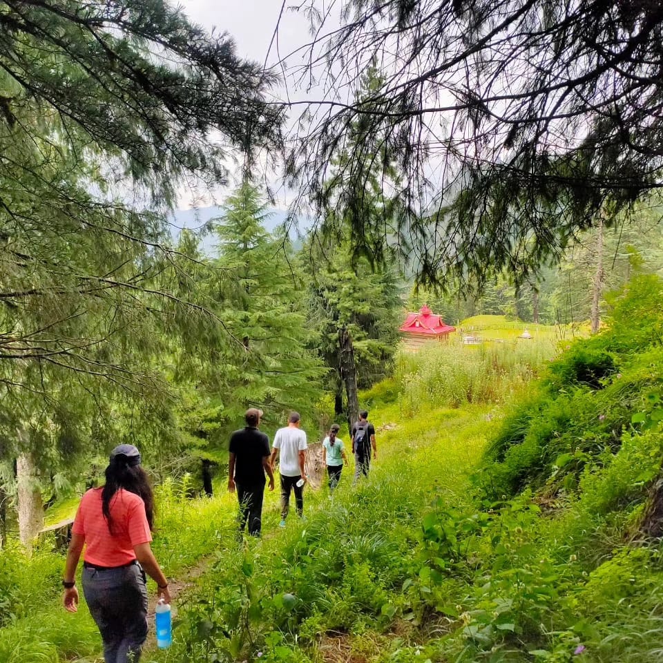HimAvaan Himachal Pradesh trekking and camping moment